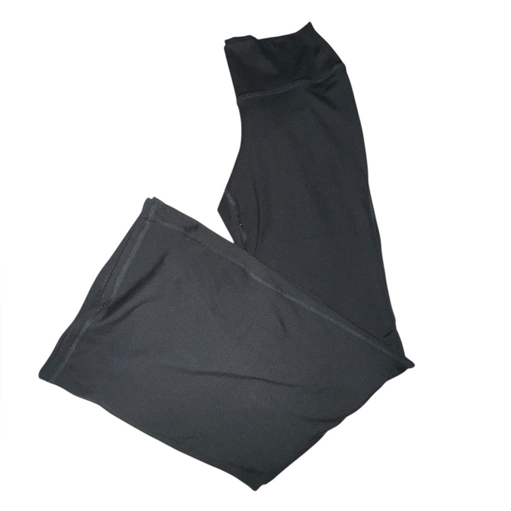 Gilly Hicks Black Go Recharge Flare Leggings Size Large